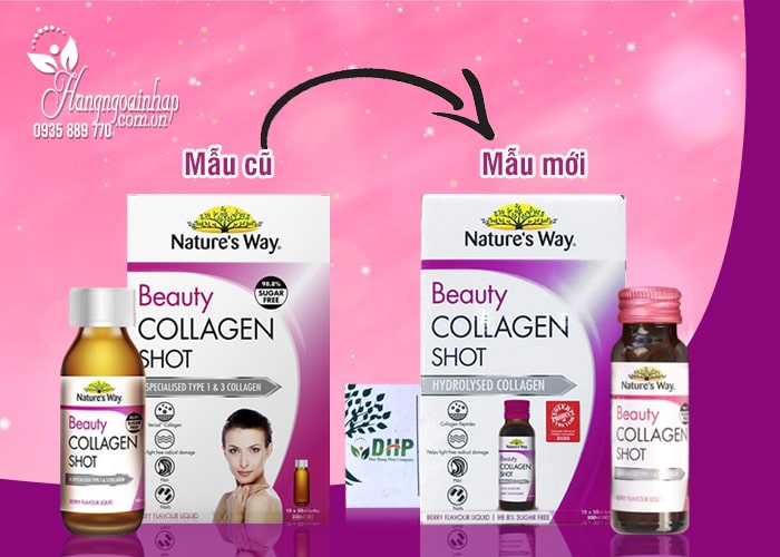 Nước uống Beauty Collagen Shot của Úc, hộp 10 chai x 50ml  11