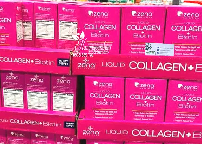 Nước uống Collagen + Biotin Zena Liquid 900ml của Mỹ 9