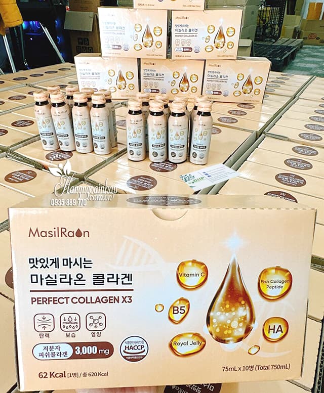 Nước uống Collagen Masilraon Perfect 3000mg Hàn Quốc 10 chai 8