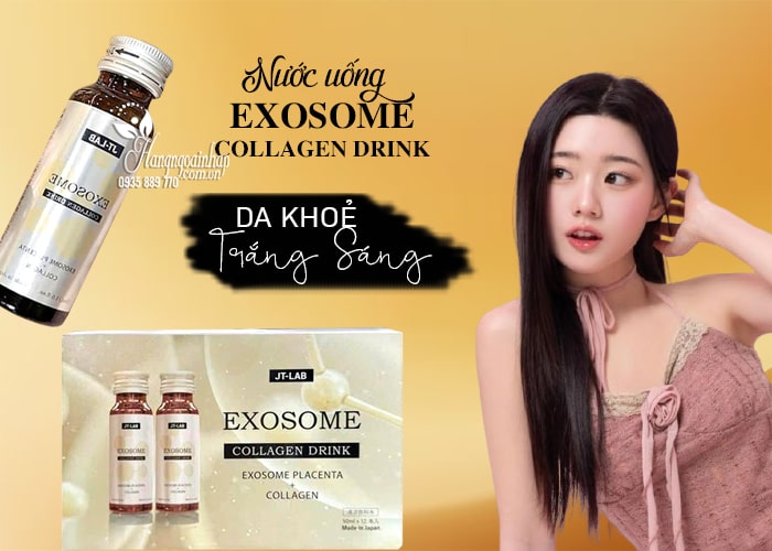 Nước uống Exosome Collagen Drink JT-Lab Nhật Bản 12 chai 12