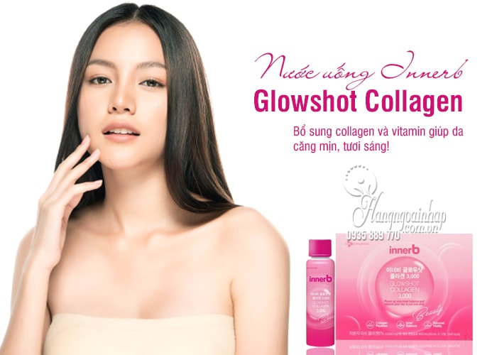 Nước uống Innerb Glowshot Collagen 3000mg của Hàn giá tốt 1