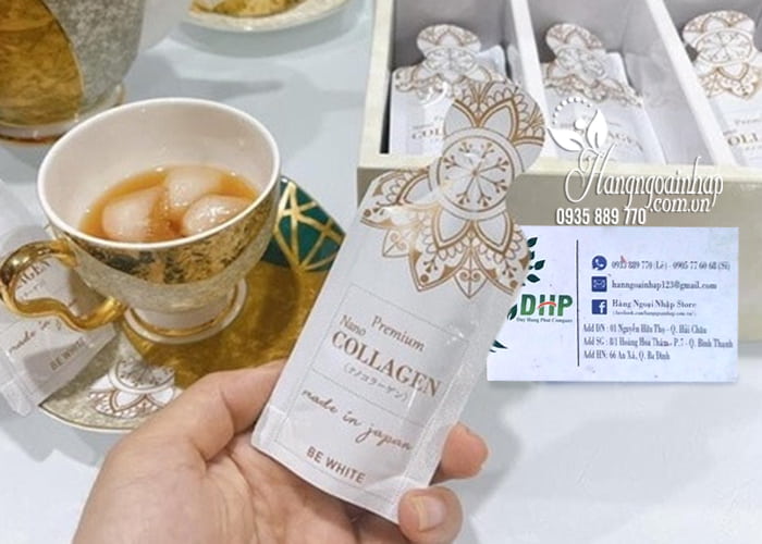 Nước uống Premium Nano Collagen Be White Nhật Bản 30 gói x 15ml 3