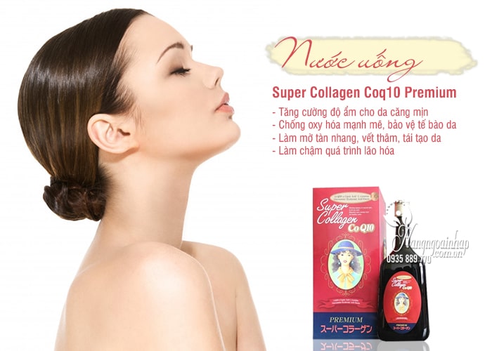 Nước uống Super Collagen Coq10 Premium 720ml của Nhật Bản 0