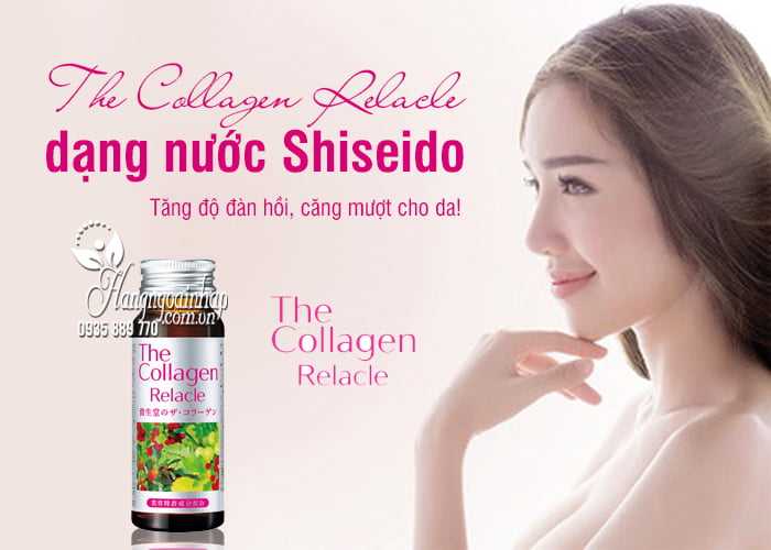 The Collagen Relacle dạng nước Shiseido 10 chai Nhật Bản 5