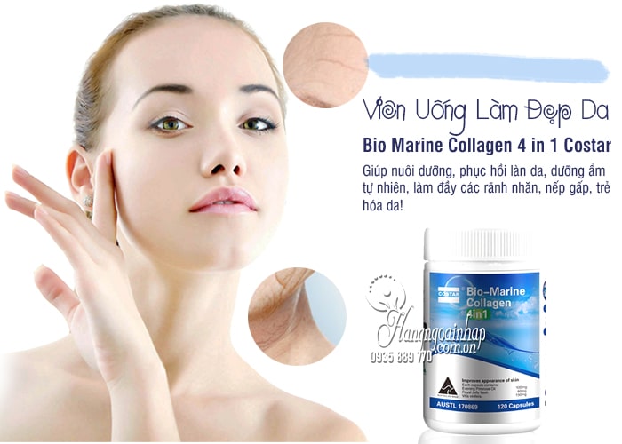 Viên uống Bio-Marine Collagen 4 in 1 Costar Úc 120 viên 4