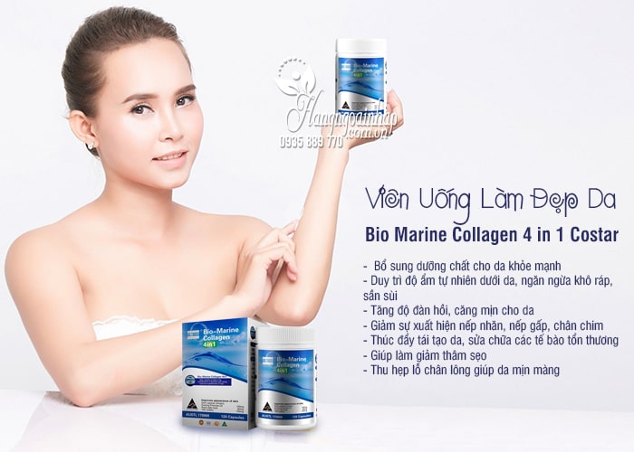 Viên uống Bio-Marine Collagen 4 in 1 Costar Úc 120 viên 8