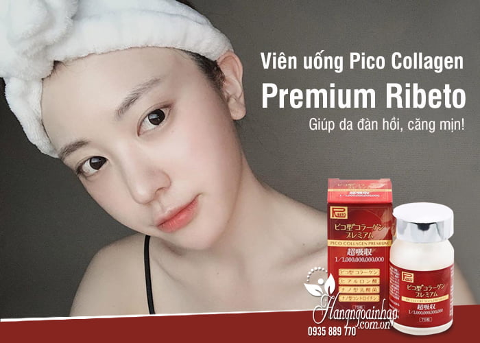 Viên uống Pico Collagen Premium Ribeto 75 viên Nhật giá tốt 1