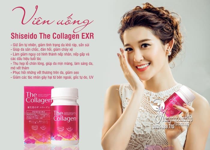 Viên uống Shiseido The Collagen EXR 126 viên chính hãng Nhật 6