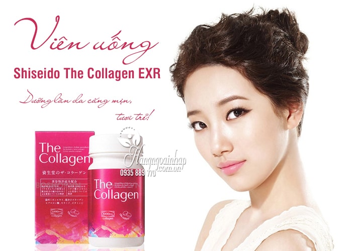 Viên uống Shiseido The Collagen EXR 126 viên chính hãng Nhật 9