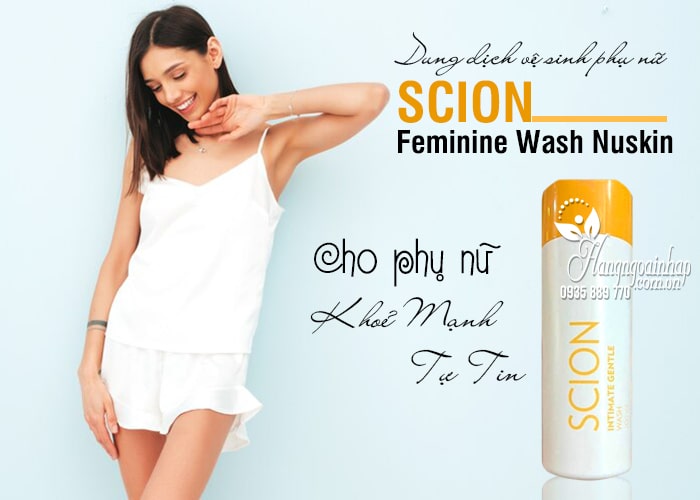 Dung dịch vệ sinh phụ nữ Scion Feminine Wash Nuskin 2