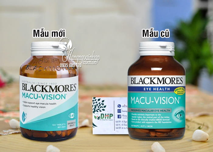 Thuốc bổ mắt Blackmores Macu-Vision của Úc 150 Viên 9