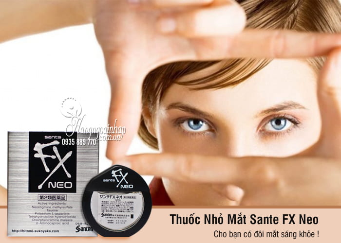 Thuốc Nhỏ Mắt Sante FX Neo 12ml chính hãng của Nhật 2