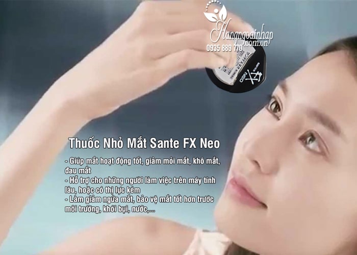 Thuốc Nhỏ Mắt Sante FX Neo 12ml chính hãng của Nhật 2