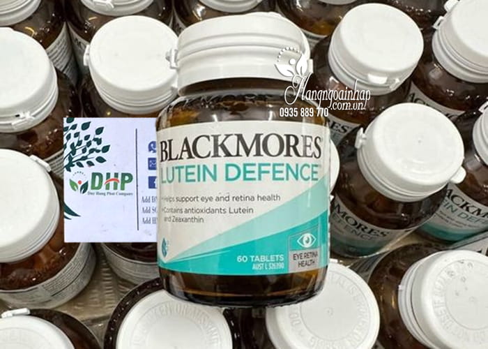 Viên uống bổ mắt Blackmores Lutein Defence 60 viên của Úc 9