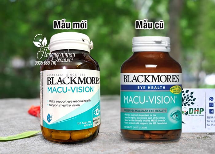 Viên Uống Bổ Mắt Blackmores Macu - Vision 125 Viên Của Úc 8