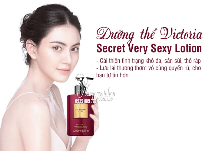 Dưỡng thể Victoria Secret Very Sexy Lotion 250ml của Mỹ 7