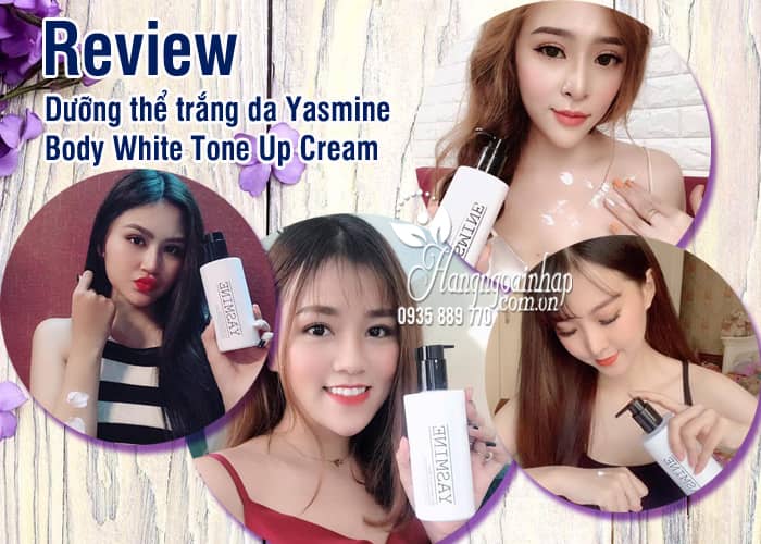 Dưỡng thể trắng da Yasmine Body White Tone Up Cream 100ml 1