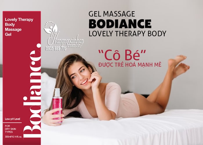 Gel massage Bodiance Lovely Therapy Body 300ml Hàn Quốc 3