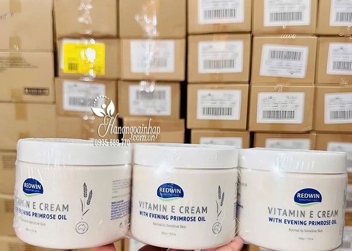 Kem dưỡng da mềm mịn Redwin Vitamin E Cream 330g Úc 4