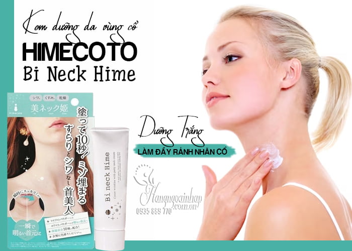 Kem dưỡng da vùng cổ Himecoto Bi Neck Hime Nhật Bản 40g 1