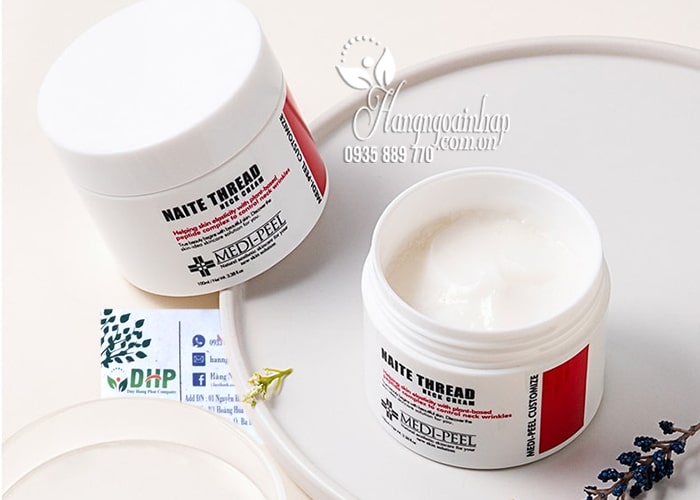 Kem dưỡng da vùng cổ Medi-Peel Naite Thread Neck Cream 100ml 4