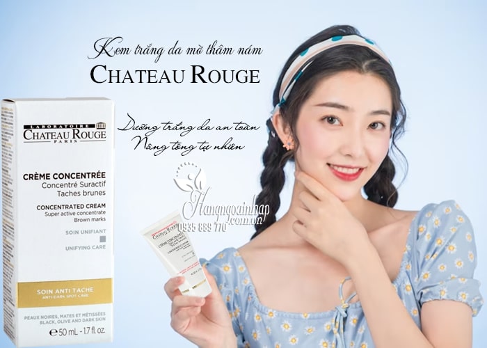 Kem dưỡng trắng da mờ thâm nám Chateau Rouge của Pháp 1