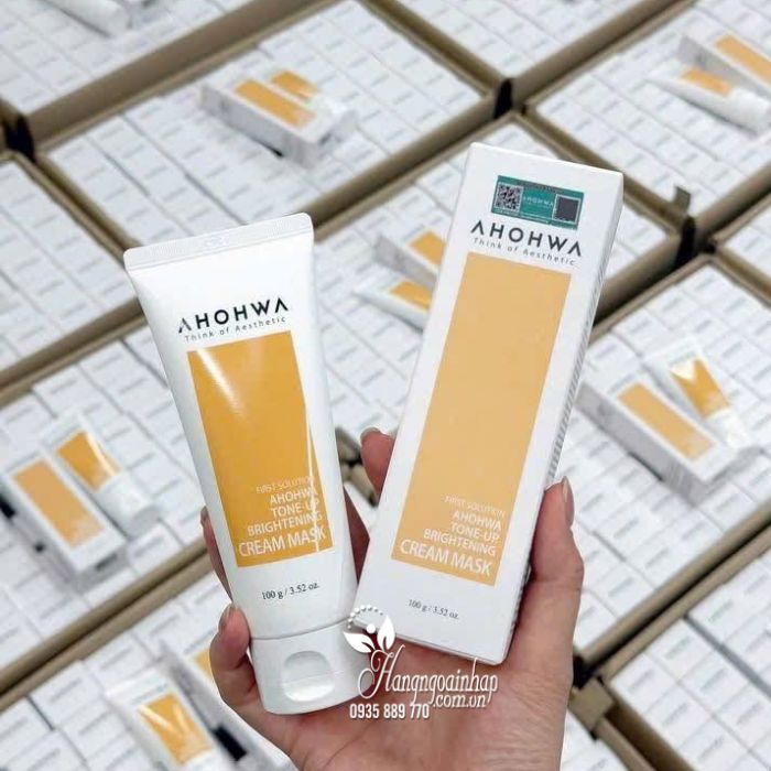 Mặt nạ ủ trắng da Ahohwa Tone Up Brightening Cream Mask 100g