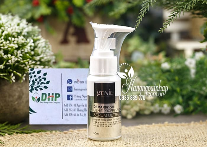 Serum kích trắng da body Genie Demar87 Cell Hàn Quốc 8