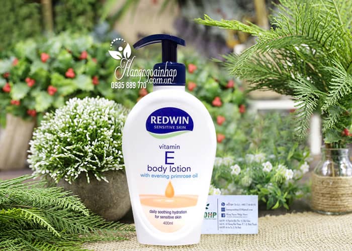 Sữa dưỡng thể Redwin Vitamin E Body Lotion 400ml của Úc 8