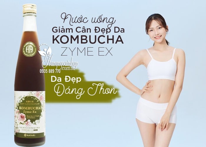 Nước uống Kombucha Zyme EX giảm cân đẹp da của Nhật 34