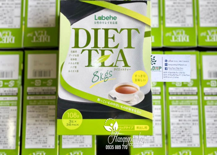 Trà giảm cân Diet Tea 8kg Orihiro Labehe 36 gói của Nhật Bản 8