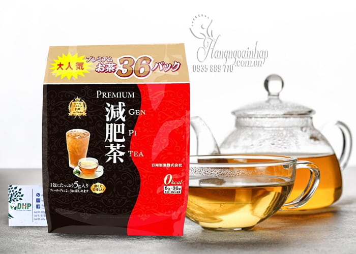 Trà giảm cân Premium Genpi Tea của Nhật Bản 36 gói 5