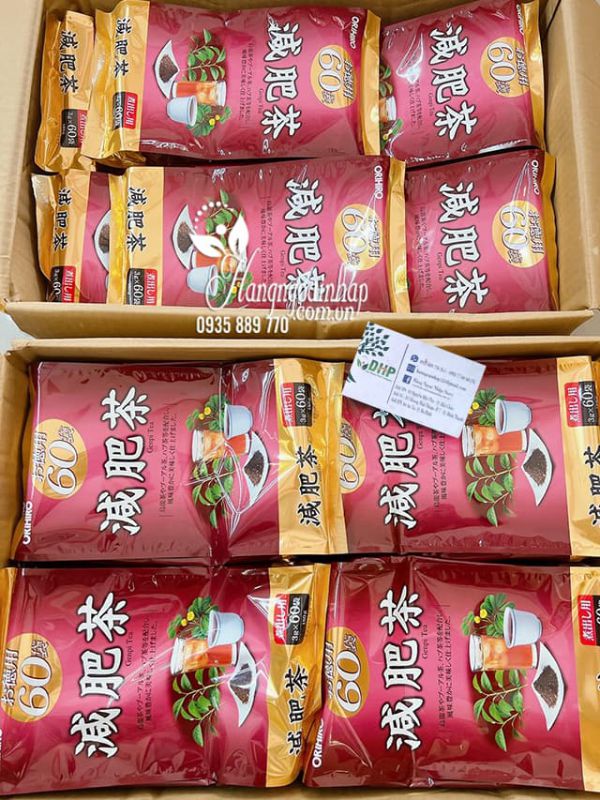 Trà giảm mỡ bụng Genpi Tea Orihiro Nhật Bản - 60 gói x 3g u89