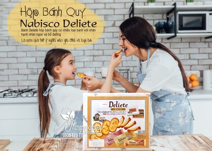 Hộp Bánh Quy YBC Nabisco Deliete Cao Cấp Của Nhật 