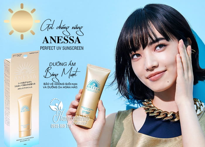 Gel chống nắng Anessa Perfect UV Sunscreen 90g Nhật Bản 12