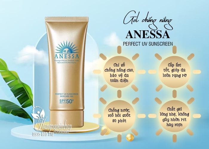 Gel chống nắng Anessa Perfect UV Sunscreen 90g Nhật Bản 34