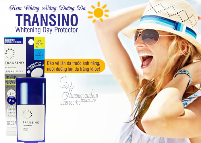 Kem Chống Nắng Dưỡng Da Transino Whitening Day Protector 67