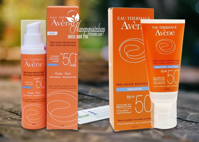 Kem Chống Nắng Eau Thermale Avene Spf 50+ 50ml dạng xịt mẫu mới 56