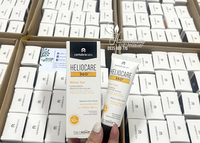 Kem chống nắng Heliocare 360 Water Gel SPF 50+ chính hãng 3