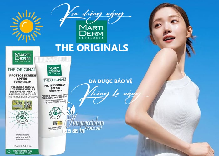Kem chống nắng Marti Derm The Originals 40ml cho da dầu 12