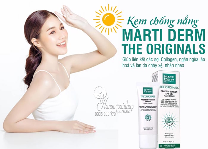 Kem chống nắng Marti Derm The Originals 40ml cho da dầu 1