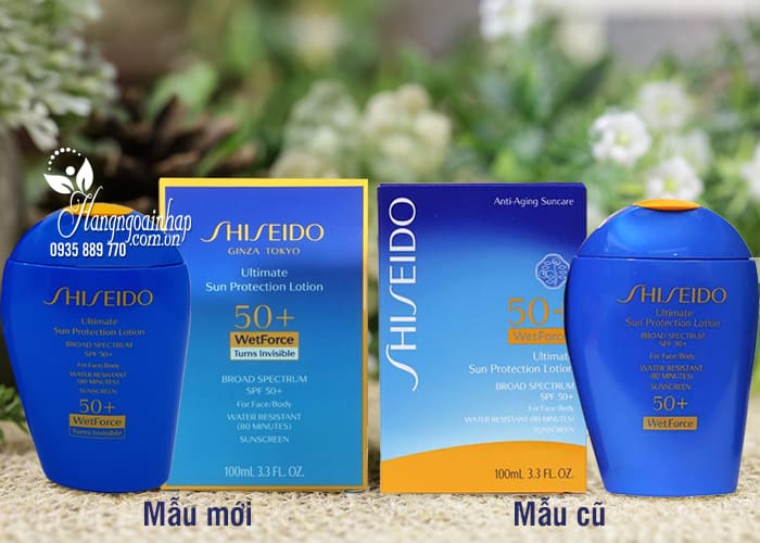 Kem chống nắng Shiseido Ultimate Sun Protection Lotion 100ml  0