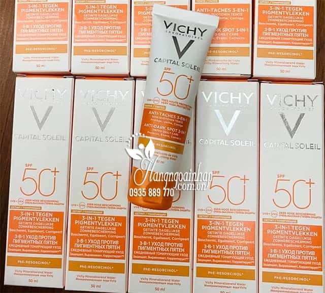 Kem chống nắng Vichy Capital Soleil SPF 50+ da dầu mới nhất 9