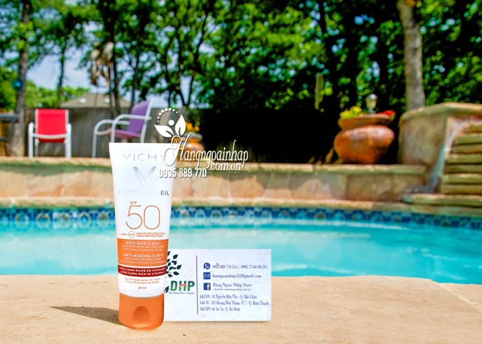 Kem chống nắng Vichy Capital Soleil SPF 50+ da dầu mới nhất 7