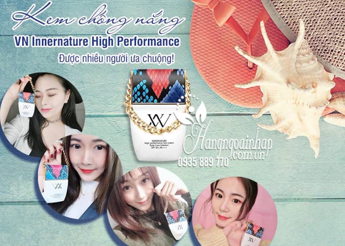 Kem chống nắng VN Innernature High Performance Hàn Quốc 9