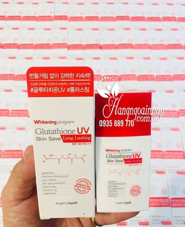 Kem chống nắng Glutathione UV Skin Save Angel’s Liquid 1