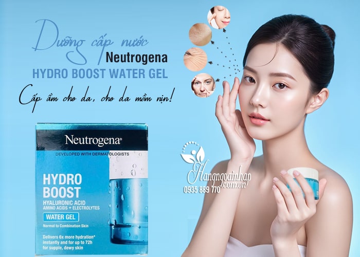 Dưỡng cấp nước Neutrogena Hydro Boost Water Gel mẫu mới 3