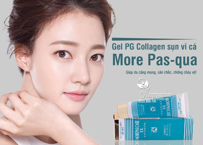 Gel PG Collagen sụn vi cá More Pas-qua 50g của Nhật Bản 1