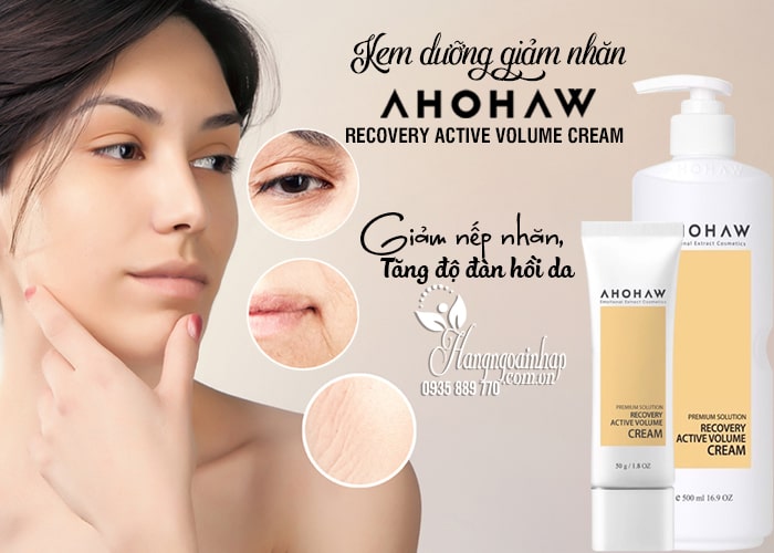 Kem dưỡng Ahohaw Recovery Active Volume Cream giảm nếp nhăn 1