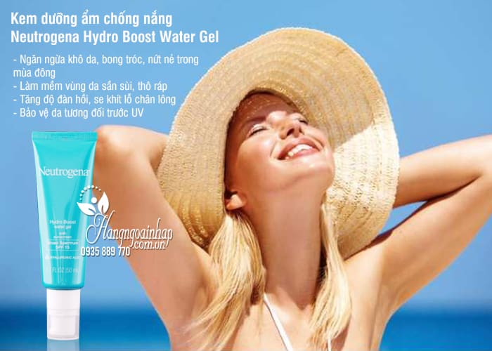 Kem dưỡng ẩm chống nắng Neutrogena Hydro Boost Water Gel 50ml 4